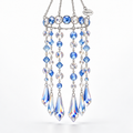 Sapphire Blue Crystal Hanging Ornament